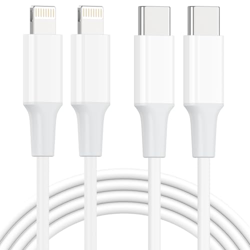 USB C Lightning Kabel, iPhone Ladekabel Original [2Pack 2.8M] Apple MFi Zertifiziert usb c Schnellladekabel iPhone Kabel für iPhone 14 Pro Max Plus/13/12/11/SE/XR/XS/iPad, für USB C Ladegeräte von Sundix
