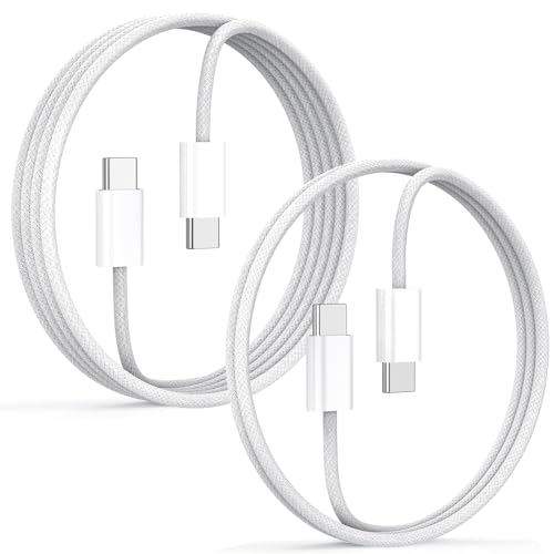 iPhone Ladekabel,Lightning Kabel [2Pack 1.8M+1M] 60W USB C Schnellladekabel MFi Zertifiziert Original Nylon Ladekabel für iPhone 15/15 Plus/15 Pro Max/MacBook iPad Air/Samsung Galaxy/Switch/Huawei von Sundix