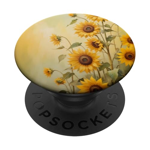 Sonnenblume PopSockets Klebender PopGrip Sonnenblume PopSockets Klebender PopGrip von Sunflower Phone Popper