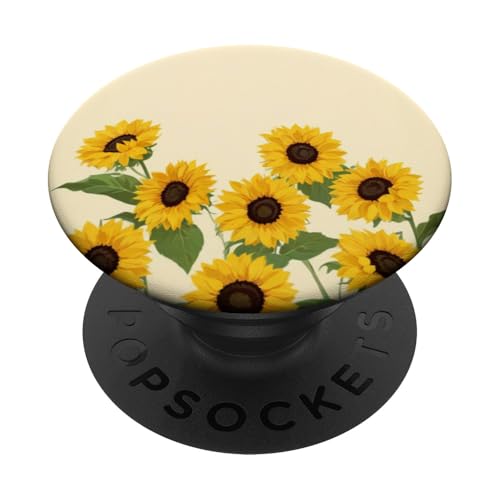 Sonnenblume PopSockets Klebender PopGrip Sonnenblume PopSockets Klebender PopGrip von Sunflower Phone Popper