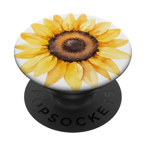 Sonnenblume PopSockets Klebender PopGrip Sonnenblume PopSockets Klebender PopGrip von Sunflower Phone Popper