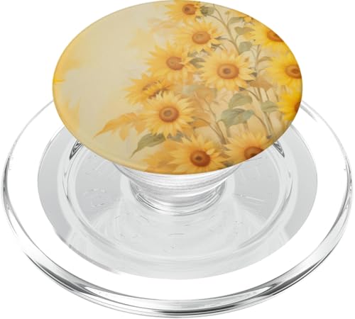 Sonnenblume PopSockets PopGrip für MagSafe von Sunflower Phone Popper