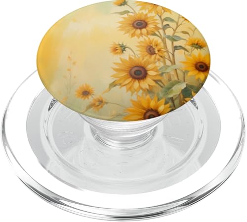 Sonnenblume PopSockets PopGrip für MagSafe Sonnenblume PopSockets PopGrip für MagSafe von Sunflower Phone Popper