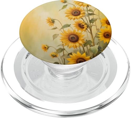 Sonnenblume PopSockets PopGrip für MagSafe Sonnenblume PopSockets PopGrip für MagSafe von Sunflower Phone Popper