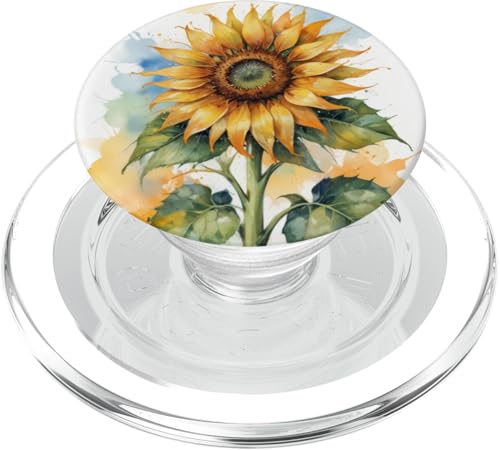 Sonnenblume PopSockets PopGrip für MagSafe Sonnenblume PopSockets PopGrip für MagSafe von Sunflower Phone Popper