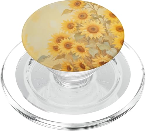 Sonnenblume PopSockets PopGrip für MagSafe Sonnenblume PopSockets PopGrip für MagSafe von Sunflower Phone Popper