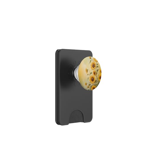 Sonnenblume PopSockets PopWallet für MagSafe Sonnenblume PopSockets PopWallet für MagSafe von Sunflower Phone Popper