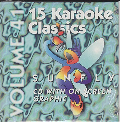 Sunfly Hits Vol 41 - 15 Karaoke Classics - Karaoke CD+G von Sunfly Karaoke