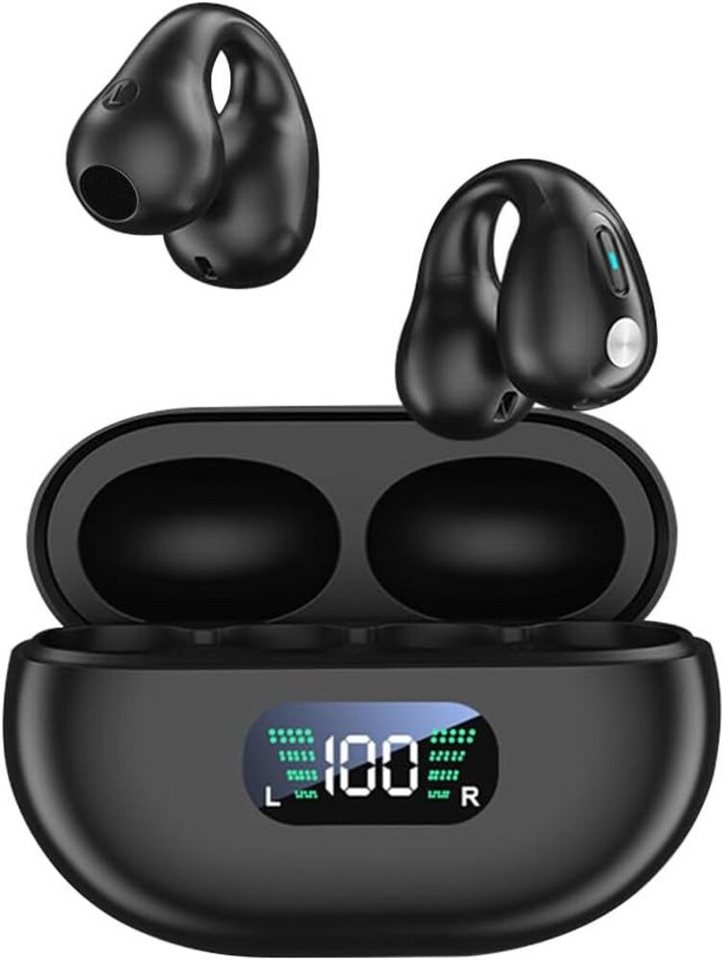 Sungive Stabile Bluetooth 5.3-Verbindung-Mono-/Stereo-Modus flexibel nutzbar In-Ear-Kopfhörer (Mono-/Stereo-Modus flexibel nutzbar – jedes Ohrteil einzeln oder gemeinsam verbinden, für mehr Sicherheit im Straßenverkehr oder einfache Kommunikation im Arbeitsalltag., Bluetooth, Automatische Kopplung und intuitive Touch-Steuerung – Musik, Anrufe) von Sungive