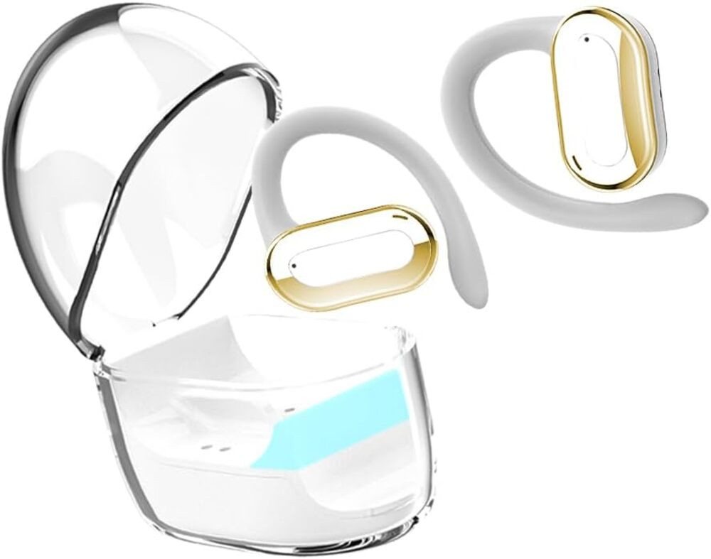 Sungive mit offenerLuftleitung,Einzel-Doppelmodus,ENC-Rauschunterdrückung,IPX4 Open-Ear-Kopfhörer (Leistungsstarker Akku: Ladeetui mit 250 mAh und Type-C-Anschluss für schnelles Laden und lange Nutzung. Perfekt für Alltag, Arbeit, Studium, Reisen oder lange Telefongespräche., Luftleitungs mit gezielter Klangleitung ermöglicht klare Audioqualität) Sungive mit offenerLuftleitung,Einzel-Doppelmodus,ENC-Rauschunterdrückung,IPX4 Open-Ear-Kopfhörer (Leistungsstarker Akku: Ladeetui mit 250 mAh und Type-C-Anschluss für schnelles Laden und lange Nutzung. Perfekt für Alltag, Arbeit, Studium, Reisen oder lange Telefongespräche., Luftleitungs mit gezielter Klangleitung ermöglicht klare Audioqualität) von Sungive