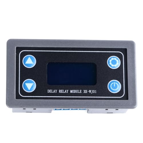 1 Kanal -Relaismodulverzögerungsverzögerungsstock Ausschalten des Schaltungsschalters Triggerzyklus -Timer -Modul XY WJ01 6 30V für elektrische Geräte Steuerelement ABS Material von Sunicon