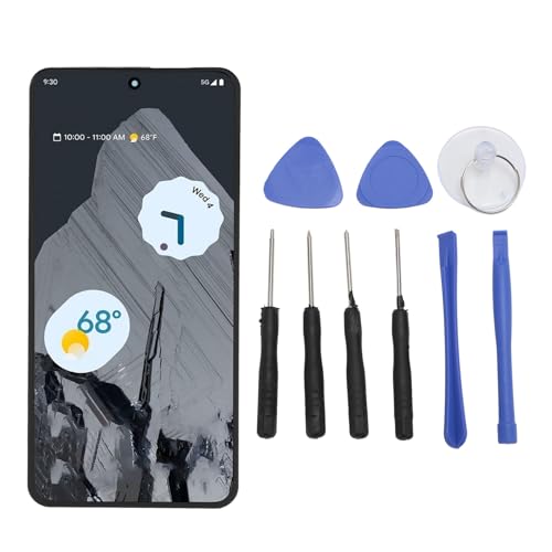 Sunicon Phone Touchscreen -Montage 6,7 Zoll Fingerabdruckerkennung Touchscreen Digitalisierer Ersatz für Pixel 8 Pro GC3VE G1MNW mit Reparaturwerkzeugen von Sunicon