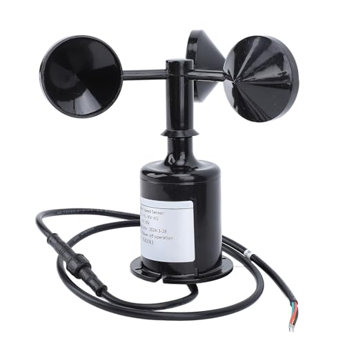 Sunicon Windgeschwindigkeitssensor, 9-30 V, professionelles, hochpräzises 3-Tassen-Windgeschwindigkeitssensor-Wetterstation, Ultraschall-Windgeschwindigkeitsmessgerät für die Sunicon Windgeschwindigkeitssensor, 9-30 V, professionelles, hochpräzises 3-Tassen-Windgeschwindigkeitssensor-Wetterstation, Ultraschall-Windgeschwindigkeitsmessgerät für die von Sunicon