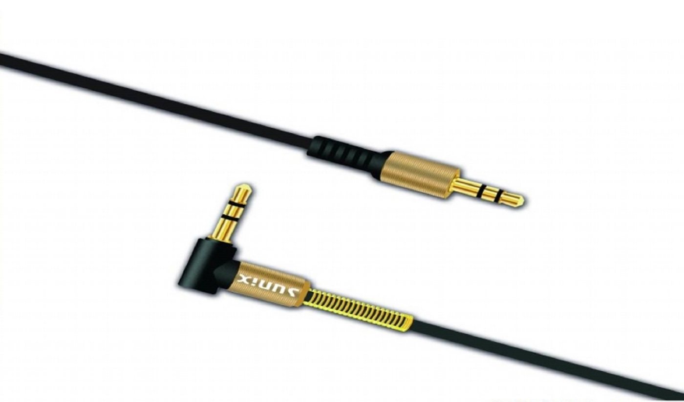 Sunix 1m Aux Kabel 3.5 mm Klinke Eingang Einfach Audio für Lautsprecher Audio- & Video-Kabel von Sunix