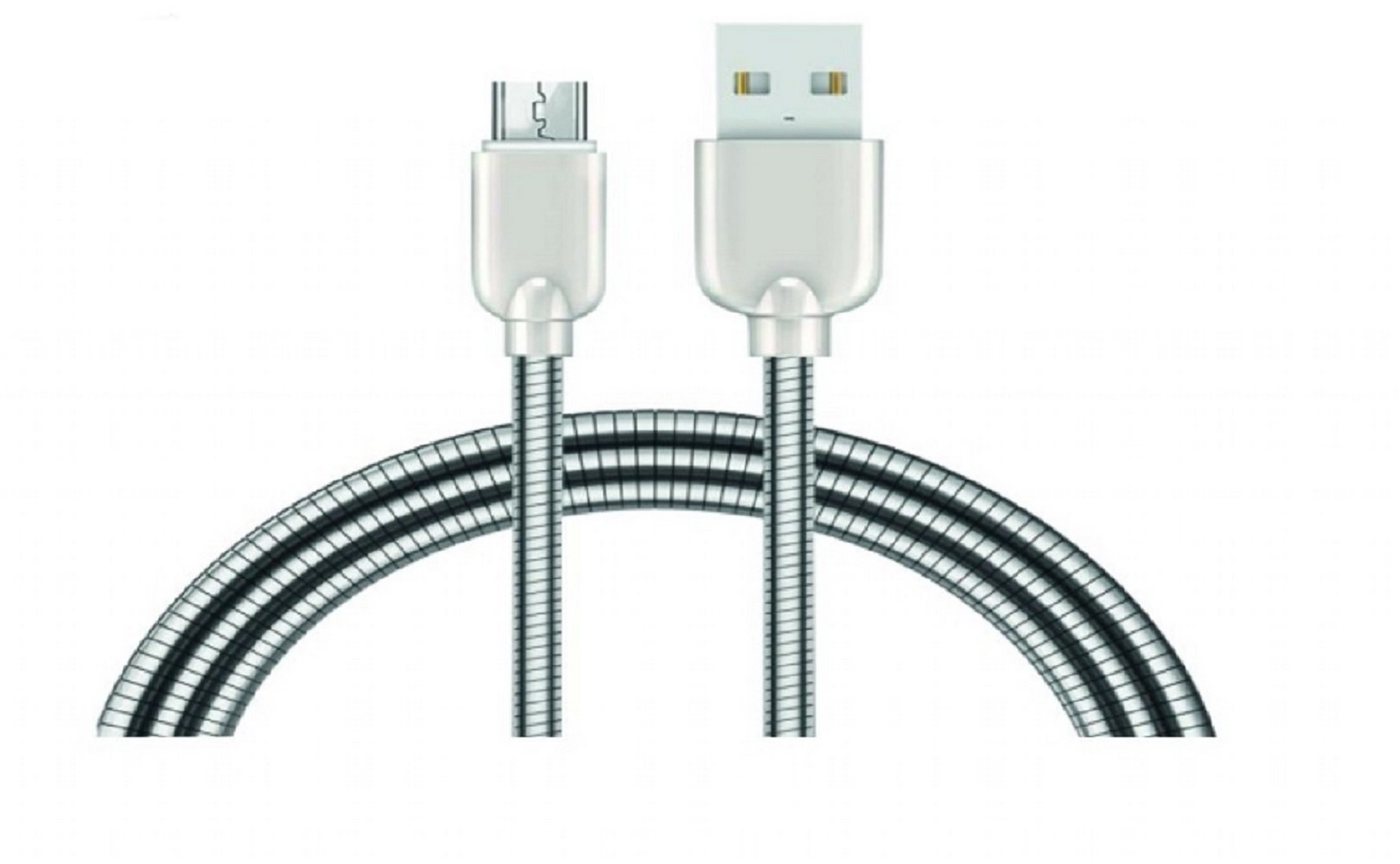Sunix 2A Schnellladekabel Nylon 1m Micro-USB Metall Kabel Biegsam Robust USB-Kabel, Micro-USB von Sunix