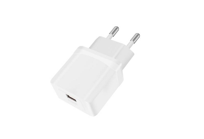 Sunix 2A USB Travel Charger Reiseladegerät Netzteil + 1 Meter USB-C weiß Smartphone-Ladegerät von Sunix