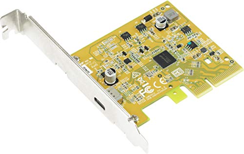 Sunix USB2321C USB 3.2 Enhanced SuperSpeed Gen2x2 PCI-Express-Hostkarte mit 1x Typ-C-Buchse von Sunix