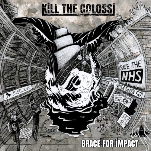 Braces for Impact (Red-Black-Grey Hazed Vinyl) [Vinyl LP] von SUNNY BASTARDS