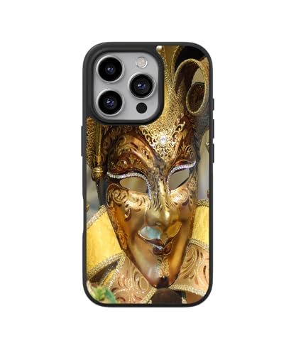 Sunny-Case 2D Case Handyhülle Karneval Venedig Maske Casanova Nr.947 Italien Land Reise Urlaub Stiefel Schutz Bumper Hülle kompatibel mit Google Pixel 9 pro XL von Sunny-Case