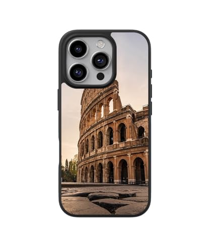 Sunny-Case 2D Case Handyhülle Kollosseum Rom Spiele Gladiator Nr.944 Italien Land Reise Urlaub Stiefel Schutz Bumper Hülle kompatibel mit iPhone 12 PRO MAX Ohne Display Glas Folie 9H von Sunny-Case