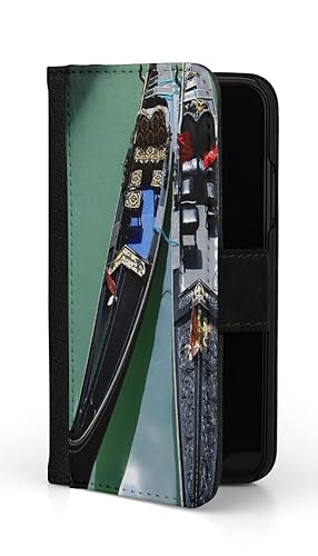 Sunny-Case Flip Case Klapphülle Gondel Venedig Nr.942 Italien Land Reise Urlaub Stiefel Schutz Bumper Hülle kompatibel mit iPhone 11 PRO MAX von Sunny-Case