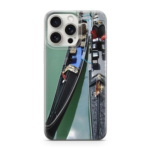Sunny-Case Handyhülle Gondel Venedig Nr.942 Italien Land Reise Urlaub Stiefel Schutz Bumper Hülle kompatibel mit iPhone 12 MINI mit 2X Display Glas Folie 9H von Sunny-Case