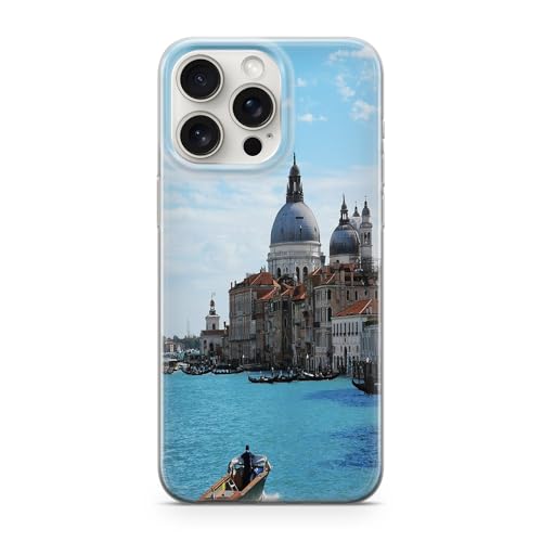 Sunny-Case Handyhülle Venedig Haupt Wasserstrasse Nr.948 Italien Land Reise Urlaub Stiefel Schutz Bumper Hülle kompatibel mit iPhone 6 Plus mit 2X Display Glas Folie 9H von Sunny-Case