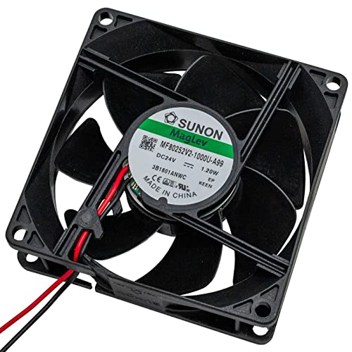 Lüfter 24V 1,2W 80x80x25mm 62,8m³/h 30dBA ; Sunon MF80252V21000UA99 Lüfter 24V 1,2W 80x80x25mm 62,8m³/h 30dBA ; Sunon MF80252V21000UA99 von Sunon
