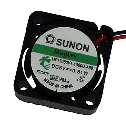 Lüfter 5V DC 0,8W 17x17x8mm 1,5m³/h 20000U/Min 1,5m³/h Sunon MF17080V11000UA99 von Sunon