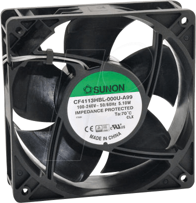 SUN GE80252B2-0 - Axiallüfter, 80x80x25mm, 24V, 96,8m³/h, 46dBA SUN GE80252B2-0 - Axiallüfter, 80x80x25mm, 24V, 96,8m³/h, 46dBA von Sunon
