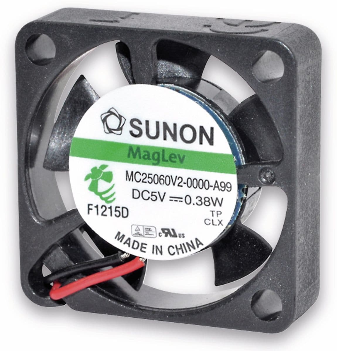 SUNON Axiallüfter MF25060V21000UA99, 25x25x6 mm, 5 V- von Sunon