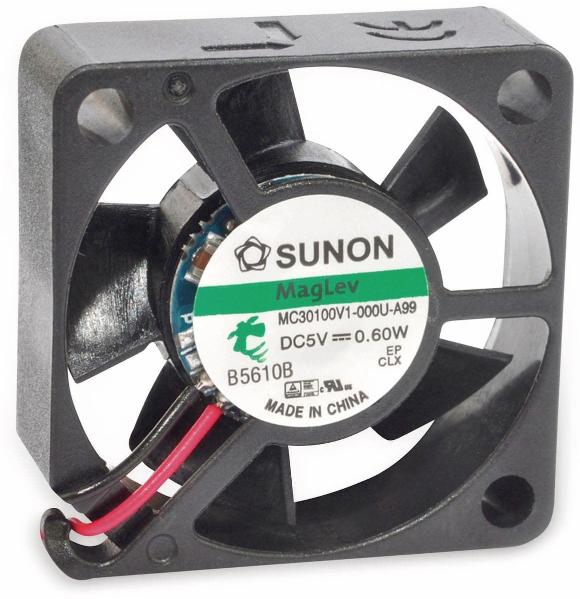 SUNON Axiallüfter MF30100V21000UA99, 30x30x10 mm, 5 V- von Sunon