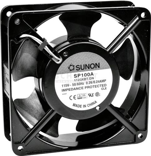 Sunon DP203A2123LBTA24 Axiallüfter 230 V/AC 93.42 m³/h (L x B x H) 120 x 120 x 38mm von Sunon