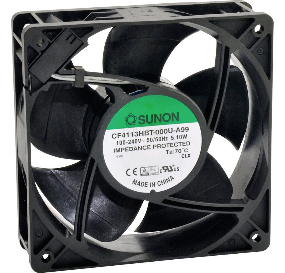 Sunon Gehäuselüfter Sunon CF4113HBT-000U-A99 Axiallüfter 230 V/AC 185.14 m³/h (L x B x H) von Sunon