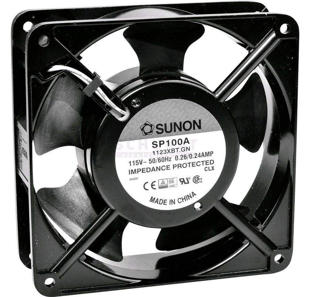 Sunon Gehäuselüfter Sunon DP203A2123LBTA24 Axiallüfter 230 V/AC 93.42 m³/h (L x B x H) 120 von Sunon