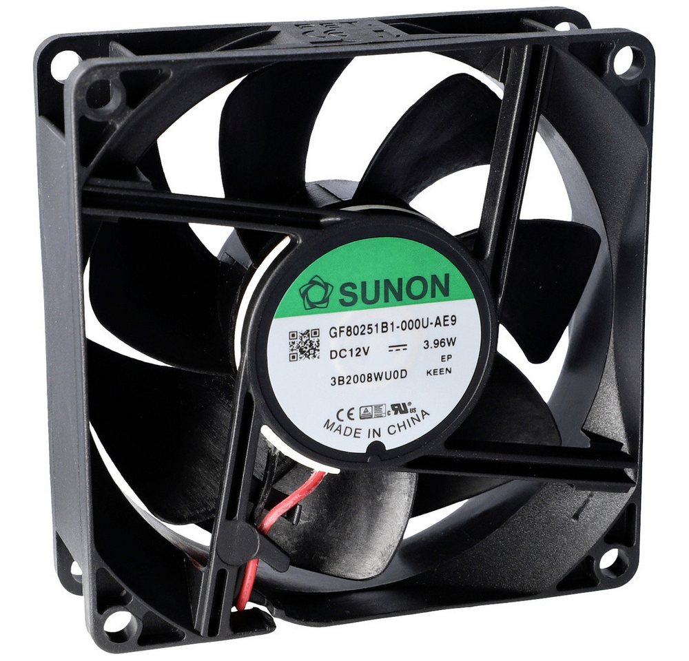 Sunon Gehäuselüfter Sunon GE80252B1-000U-AE9 Axiallüfter 24 V/DC 101.91 m³/h (L x B x H) 2 von Sunon