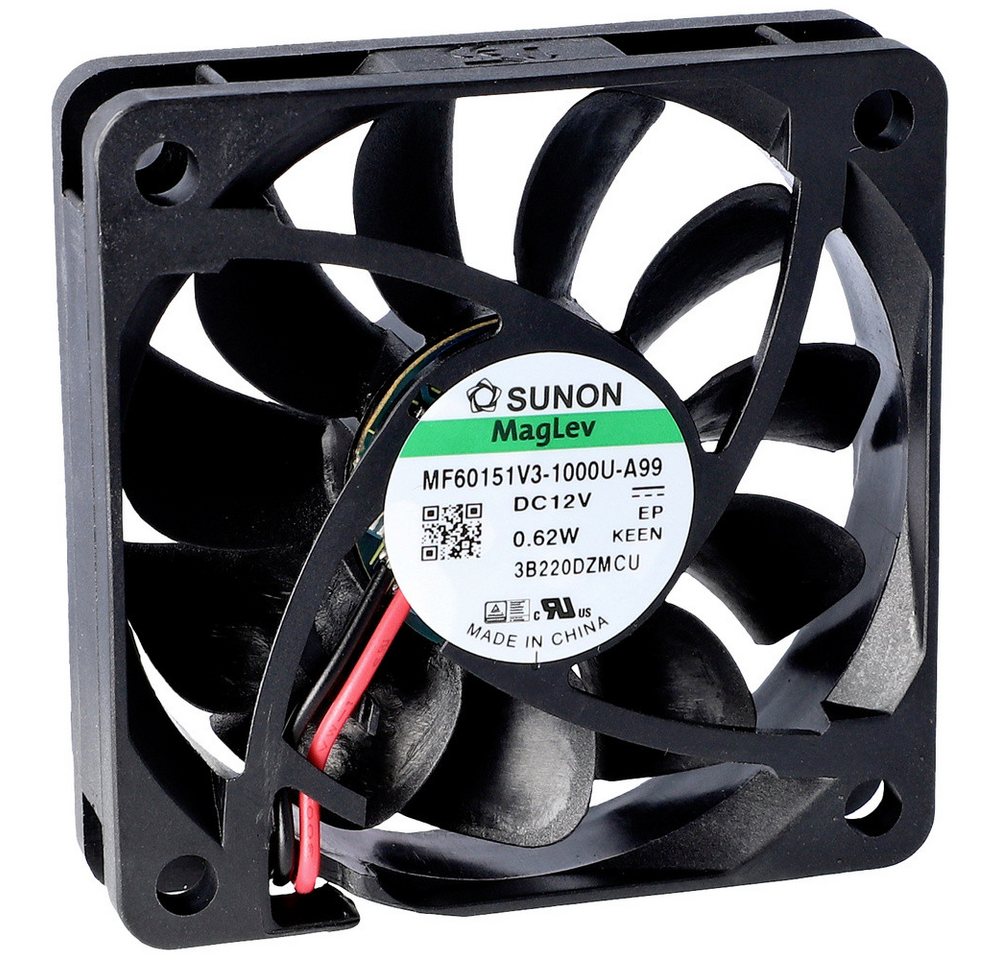 Sunon Gehäuselüfter Sunon MF60151V2-1000U-A99 Axiallüfter 12 V/DC 38.72 m³/h (L x B x H) 1 von Sunon