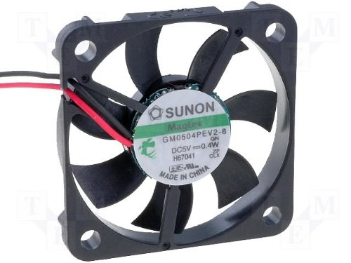Sunon Lüfter 40x40x6mm GM0504PEV2-8 DC 5V 6000 U/min 26dBA Vapolager mit MLS Sunon Lüfter 40x40x6mm GM0504PEV2-8 DC 5V 6000 U/min 26dBA Vapolager mit MLS von Sunon
