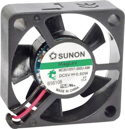 Sunon MF30100V21000UA99 Axiallüfter 5 V/DC 7.98 m³/h (L x B x H) 30 x 30 x 10mm von Sunon