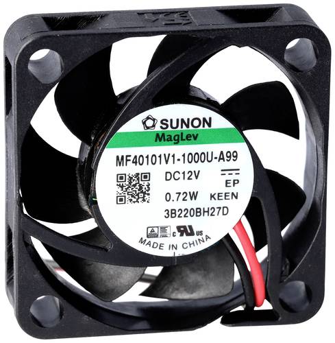 Sunon MF40101V2-1000U-G99 Axiallüfter 12 V/DC 11.89 m³/h (L x B x H) 10 x 40 x 40mm von Sunon