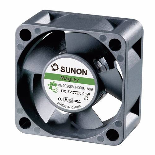 Sunon MF40200V2-1000U-A99 Axiallüfter 5 V/DC 13.08 m³/h (L x B x H) 40 x 40 x 20mm von Sunon