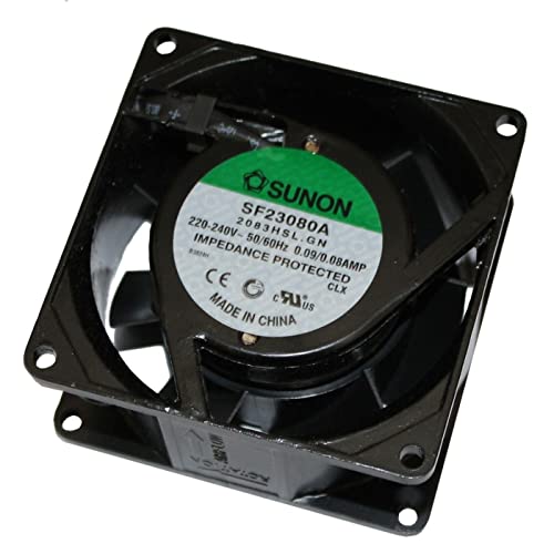 Lüfter 230 V AC 18 W 80 x 80 x 38 mm 39 m³/h 2300U/min 39 m³/h SUNON SF23080A2083HSL von Sunon