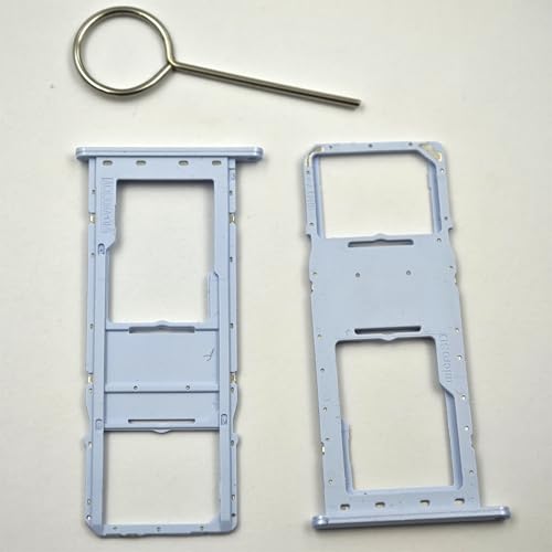 2 Stück Single Blue SIM Tray Ersatz für Samsung Galaxy A04e SM-A042F mit SIM-Auswurfwerkzeug 2 Stück Single Blue SIM Tray Ersatz für Samsung Galaxy A04e SM-A042F mit SIM-Auswurfwerkzeug von Sunrise glow