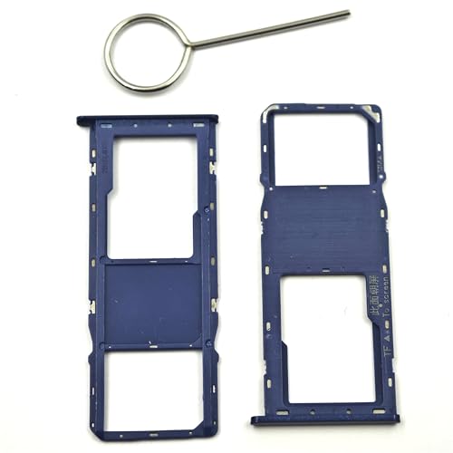 2 Stück Single Blue SIM Tray Ersatz für Samsung Galaxy A20s SM-A207F mit SIM-Auswurfwerkzeug 2 Stück Single Blue SIM Tray Ersatz für Samsung Galaxy A20s SM-A207F mit SIM-Auswurfwerkzeug von Sunrise glow