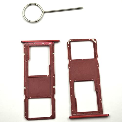 2 Stück Single Red SIM Tray Ersatz für Samsung Galaxy M11 SM-M115F mit SIM-Auswurfwerkzeug 2 Stück Single Red SIM Tray Ersatz für Samsung Galaxy M11 SM-M115F mit SIM-Auswurfwerkzeug von Sunrise glow