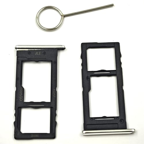 2 Stück Single Silber SIM Tray Ersatz für Samsung Galaxy A51 5G SM-A516F mit SIM-Auswurfwerkzeug 2 Stück Single Silber SIM Tray Ersatz für Samsung Galaxy A51 5G SM-A516F mit SIM-Auswurfwerkzeug von Sunrise glow
