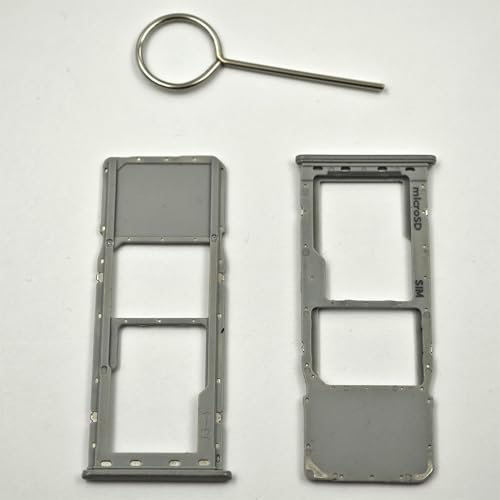 2 Stück Single Silber SIM Tray Ersatz für Samsung Galaxy A70 SM-A705F mit SIM-Auswurfwerkzeug 2 Stück Single Silber SIM Tray Ersatz für Samsung Galaxy A70 SM-A705F mit SIM-Auswurfwerkzeug von Sunrise glow