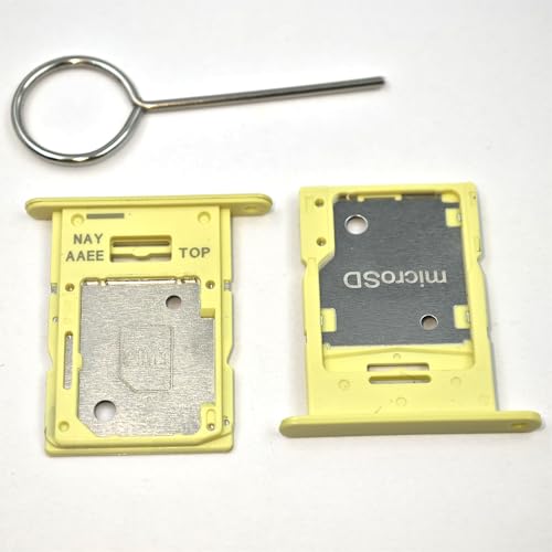 2 Stück Single Yellow SIM Tray Ersatz für Samsung Galaxy F15 SM-E156B mit SIM-Auswurfwerkzeug 2 Stück Single Yellow SIM Tray Ersatz für Samsung Galaxy F15 SM-E156B mit SIM-Auswurfwerkzeug von Sunrise glow