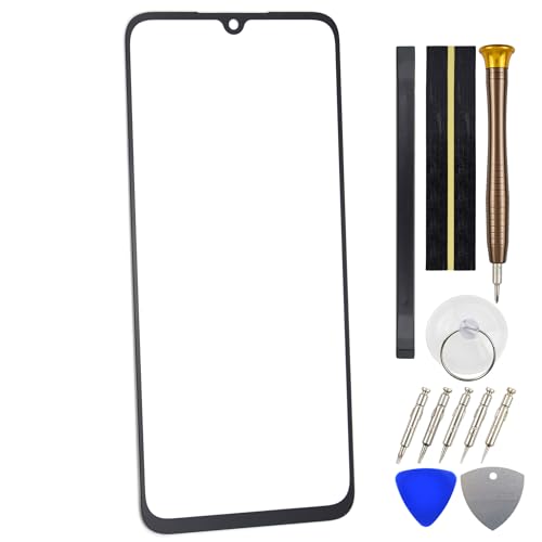Ersatz-Frontglas für Samsung Galaxy A05s SM-A057F SM-A057F/DS, Außenglas-Reparaturteil mit Werkzeugset, Schwarz 6,7 Zoll von Sunrise glow