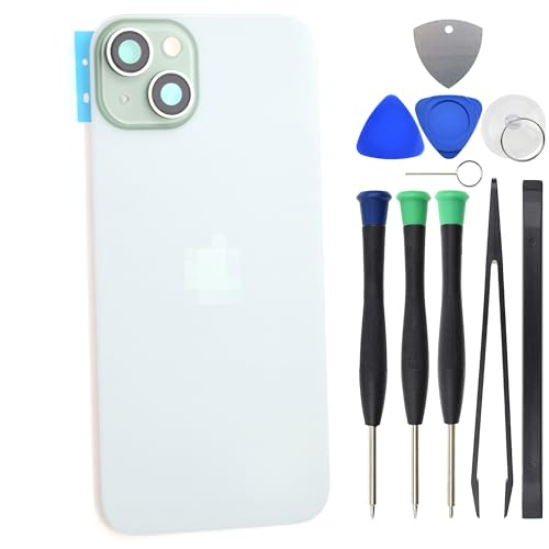 Grünes Rückglas für iPhone 15 Plus mit rückseitiger Abdeckungshalterung und Kameraglaslinse und NFC Grünes Rückglas für iPhone 15 Plus mit rückseitiger Abdeckungshalterung und Kameraglaslinse und NFC von Sunrise glow